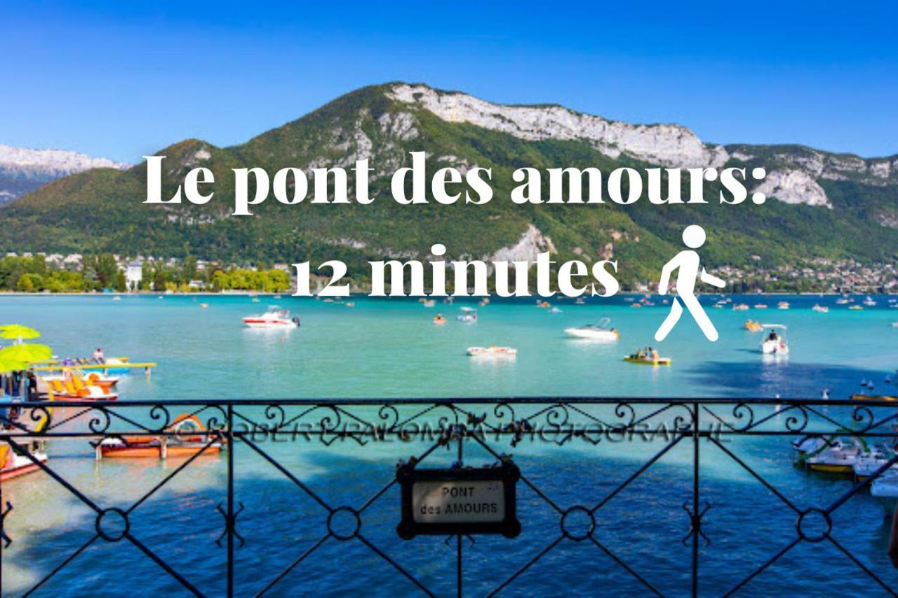 Le Duplex - Hyper Centre - Gare - Wifi - Netflix - Disney + Annecy Buitenkant foto